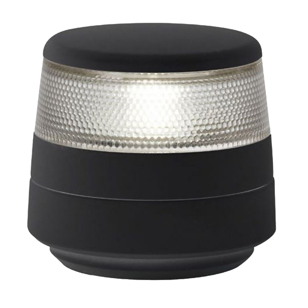 Hella Marine NaviLED 360 Compact All Round White Navigation Lamp - 2nm - Fixed Mount - Black Base | SendIt Sailing