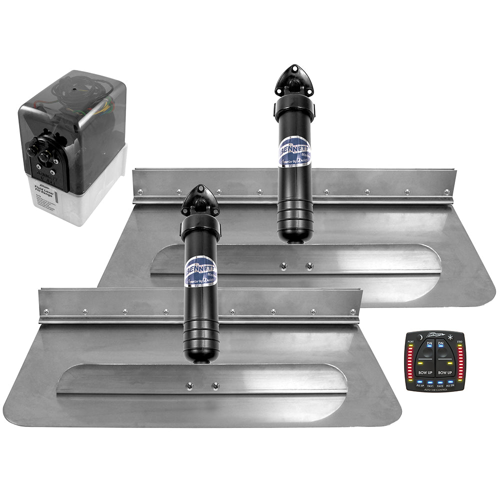 Bennett 2412ATP 24 x 12 Hydraulic Trim Tabs with ATP | SendIt Sailing