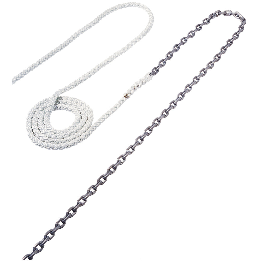 Maxwell Anchor Rode 30&ft 5/16in Chain to 300&ft 5/8in Nylon Brait | SendIt Sailing