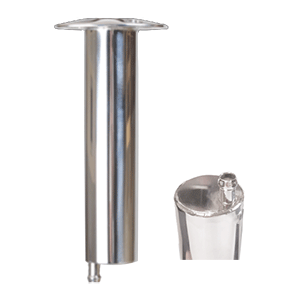 Lee's Rod Holder - Heavy Duty - 0 degree - Stainless Steel | SendIt Sailing