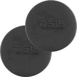 DS18 Silicone Marine Speaker Cover for 8in Speakers - Black | SendIt Sailing