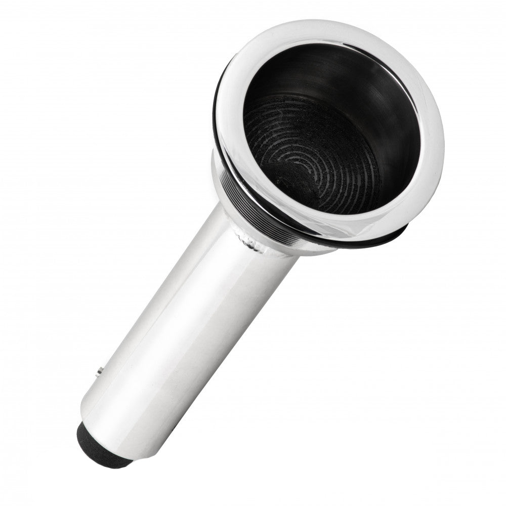 Whitecap Rod/Cup Holder - 304 Stainless Steel - 15 degree | SendIt Sailing