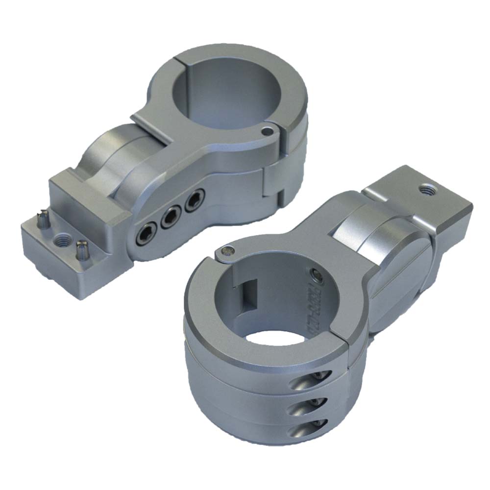 PTM Edge Board Rack Mounts - 2.5in Pipe Clamp - Titanium Grey | SendIt Sailing
