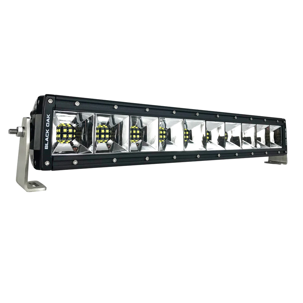 Black Oak Pro Series 20in Scene Light Bar - Black | SendIt Sailing