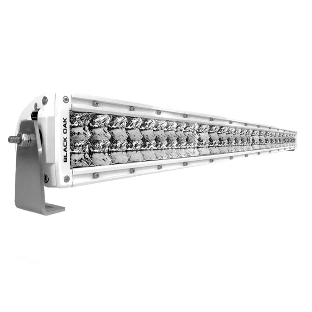 Black Oak 60in Double Row LED Bar - Pro Series 2.0 - 5W Combo White | SendIt Sailing
