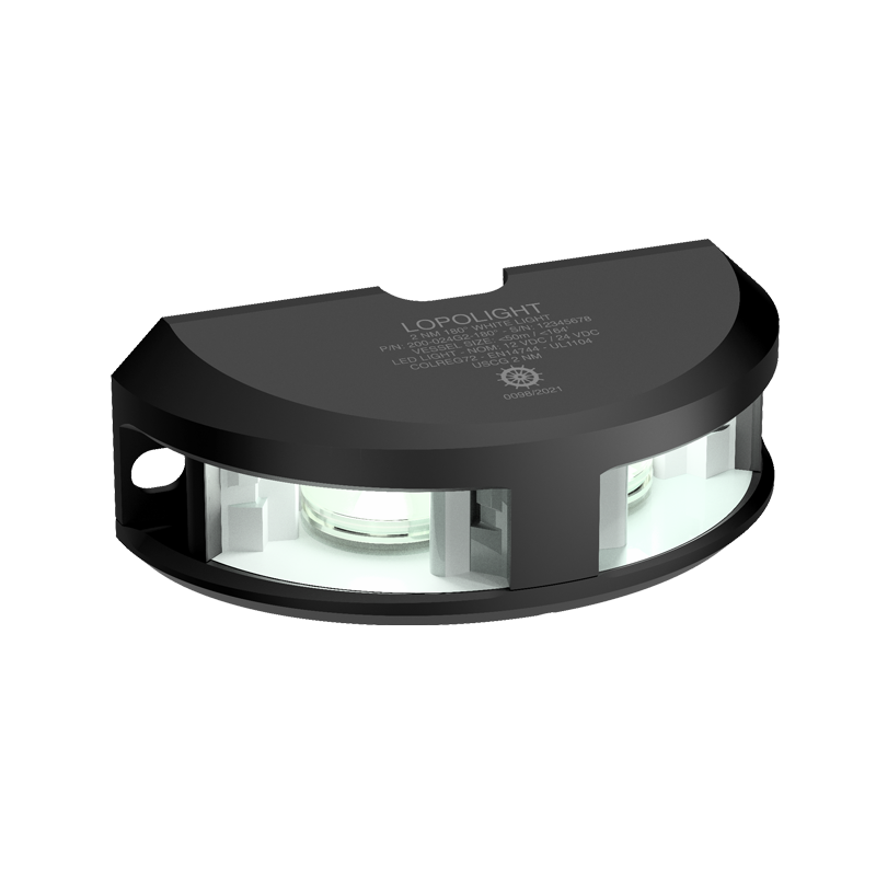 Lopolight 3nm 180 Degree White Black 6m Cable | SendIt Sailing