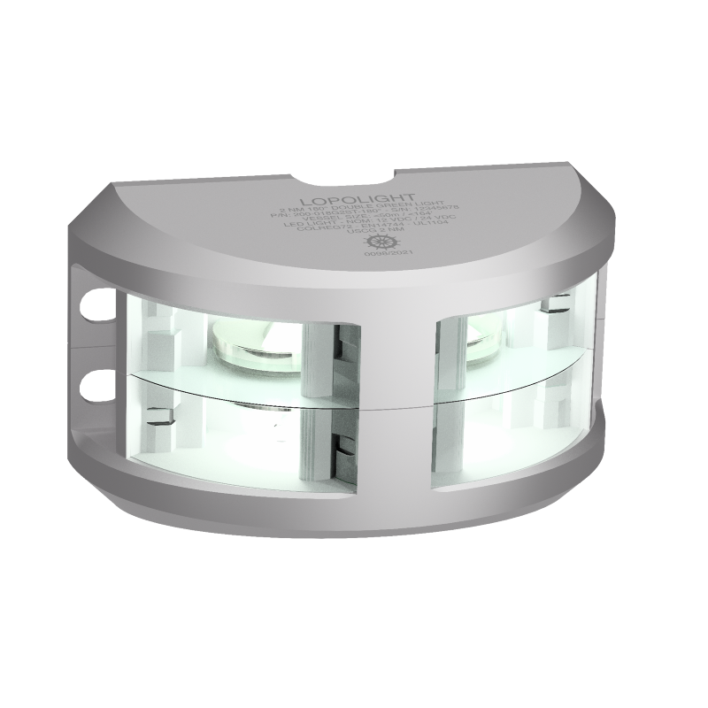Lopolight 3nm 180 Degree White Double Silver | SendIt Sailing