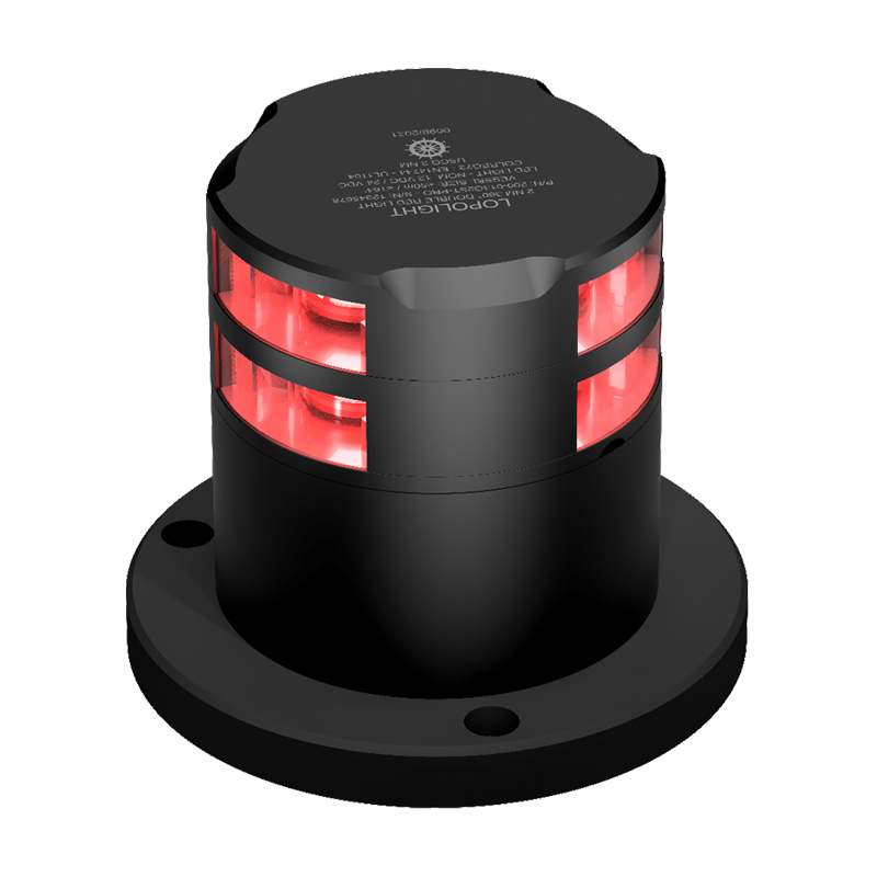 Lopolight 3nm Double 360 Degree Red Black | SendIt Sailing