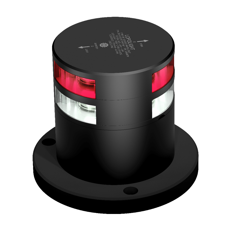 Lopolight 2nm 180 Degree Red+2nm 180 Degree White Black | SendIt Sailing
