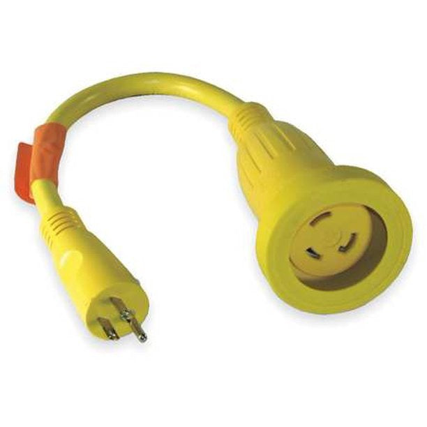 Hubbell 61CM22 Adapter 30A Female - 15 Amp Male | SendIt Sailing