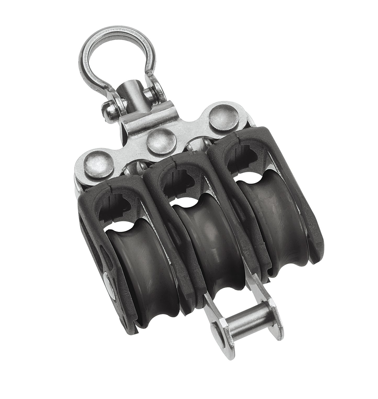 Barton Marine Size 0 20mm Ball Bearing Pulley Block Triple Swivel & Becket | SendIt Sailing