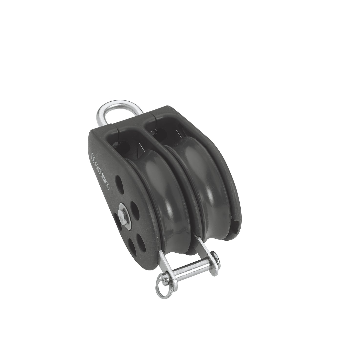 Barton Marine Size 2 35mm Ball Bearing Pulley Block Double Fixed Eye & Becket | SendIt Sailing