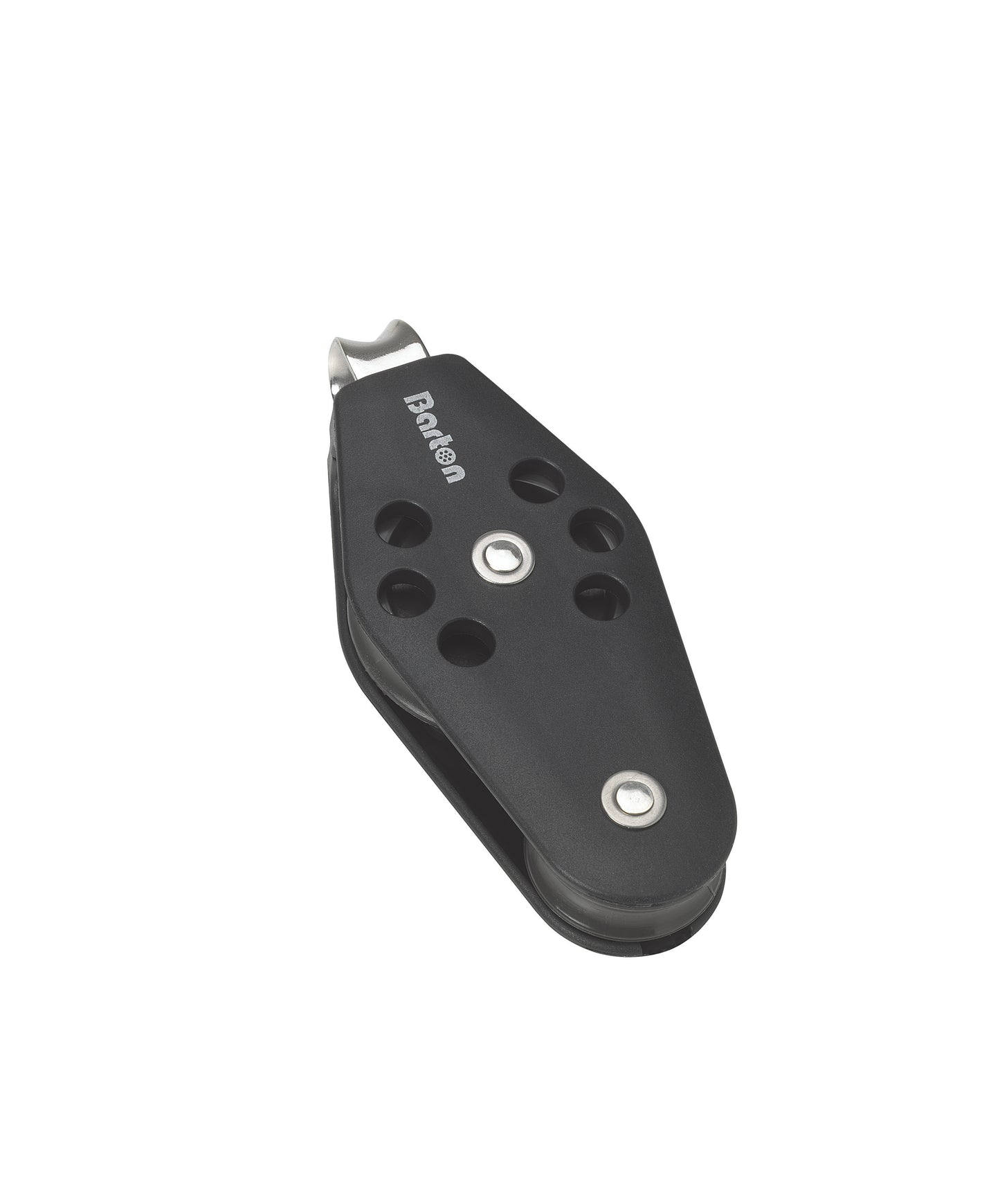 Barton Marine Size 2 30/45mm Plain Bearing Pulley Block Fiddle With Fixed Eye | SendIt Sailing