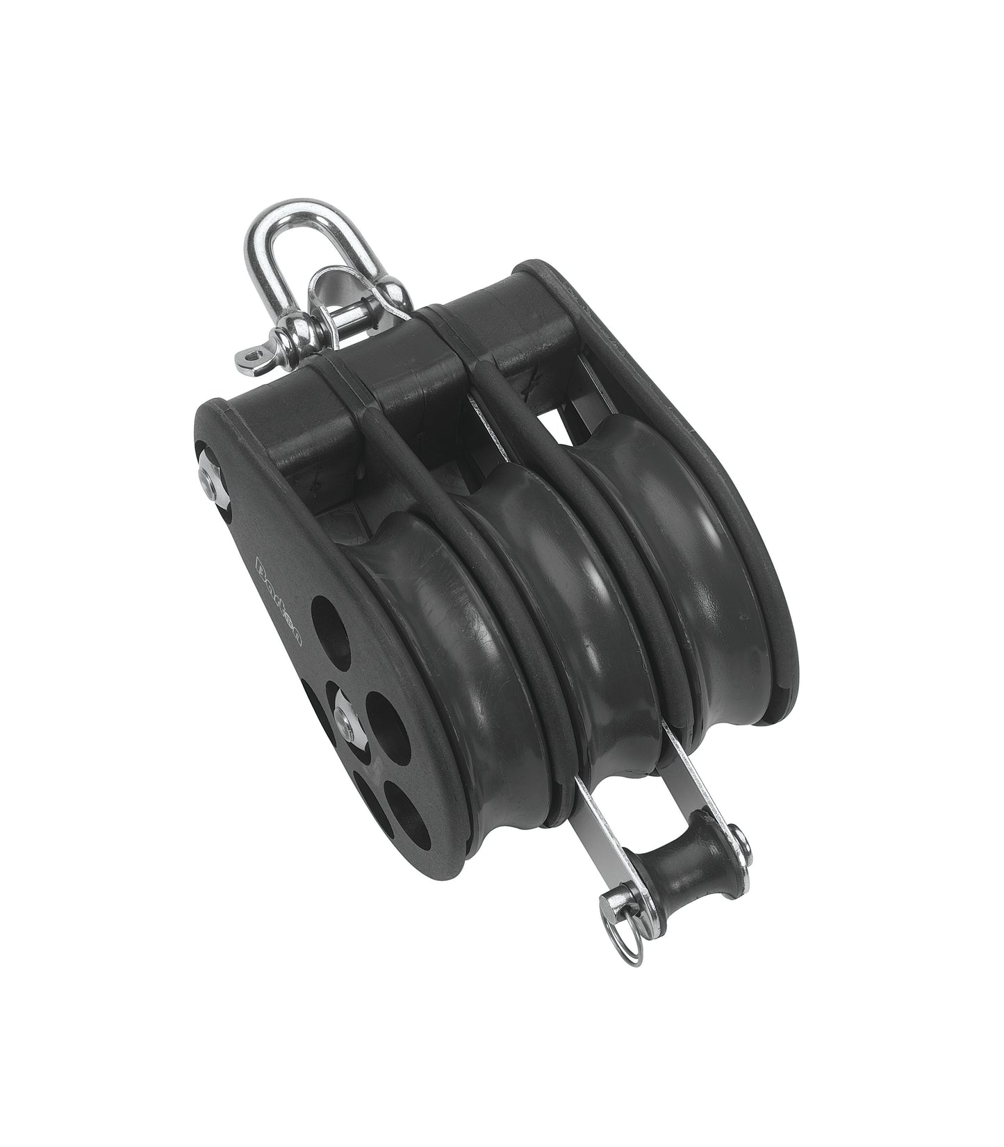 Barton Marine Size 7 70mm Plain Bearing Pulley Block Triple Reverse Shackle & Becket | SendIt Sailing