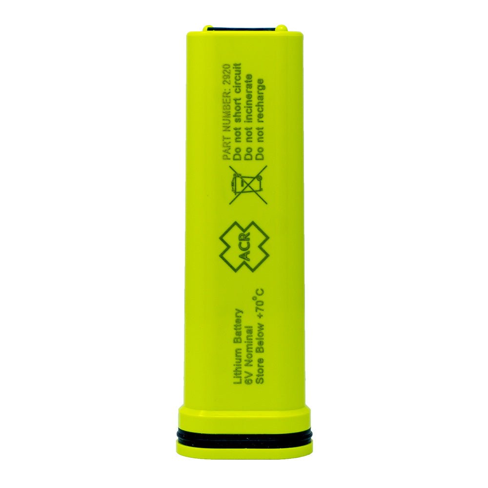ACR 2920 Lithium Battery fits Pathfinder Pro SART Rescue Transponder | SendIt Sailing