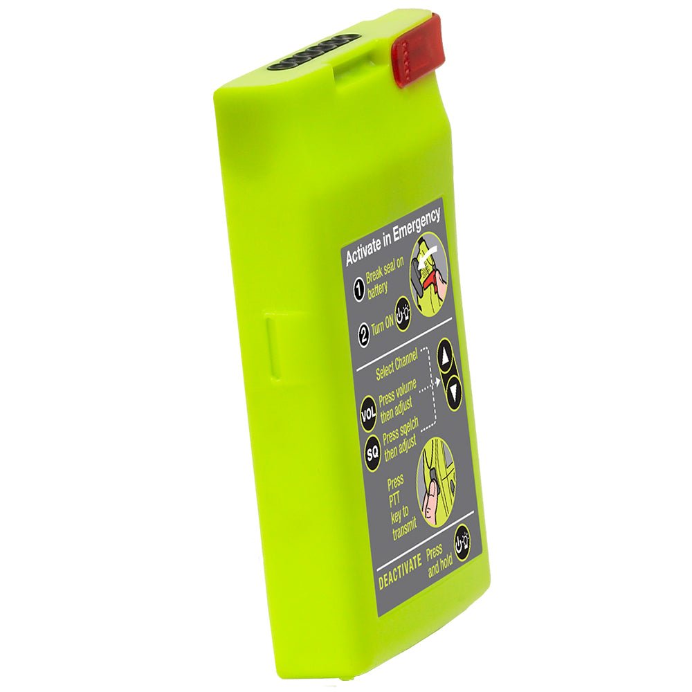 ACR Lithium Polymer Rechargeable Battery fits SR203 VHF Radio | SendIt Sailing