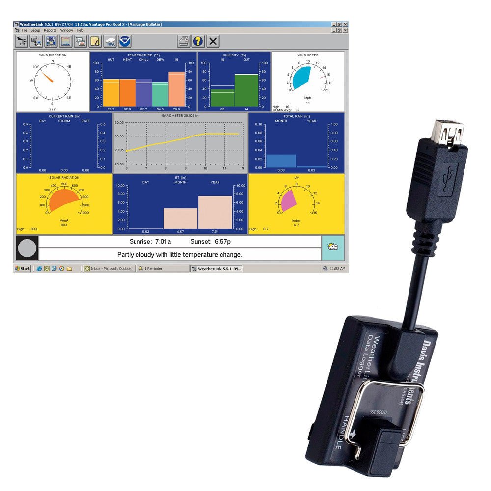 Davis WeatherLink for Vantage Pro2 & Vantage Vue | SendIt Sailing