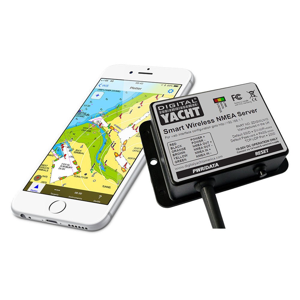 Digital Yacht WLN10 Smart NMEA to WiFi Converter - 4800 Baud | SendIt Sailing