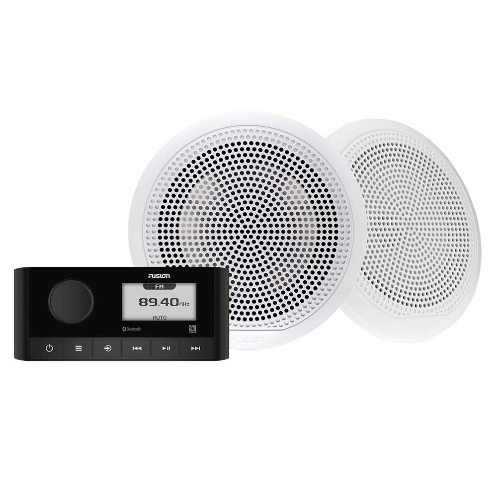 Fusion MS-RA60 & 6.5in EL Classic Speaker Kit | SendIt Sailing