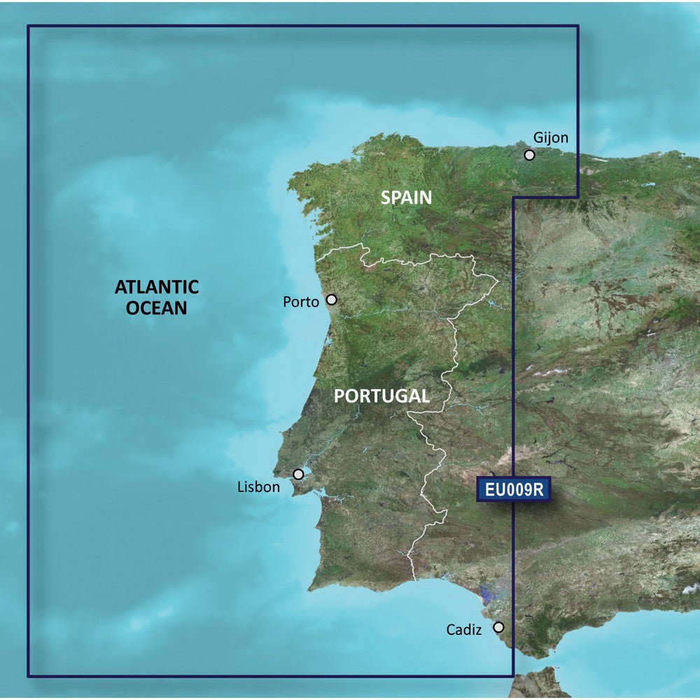 Garmin BlueChart g3 Vision HD - VEU009R - Portugal & NW Spain | SendIt Sailing
