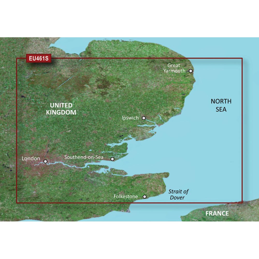 Garmin BlueChart g3 Vision HD - VEU461S - Thames Estuary | SendIt Sailing