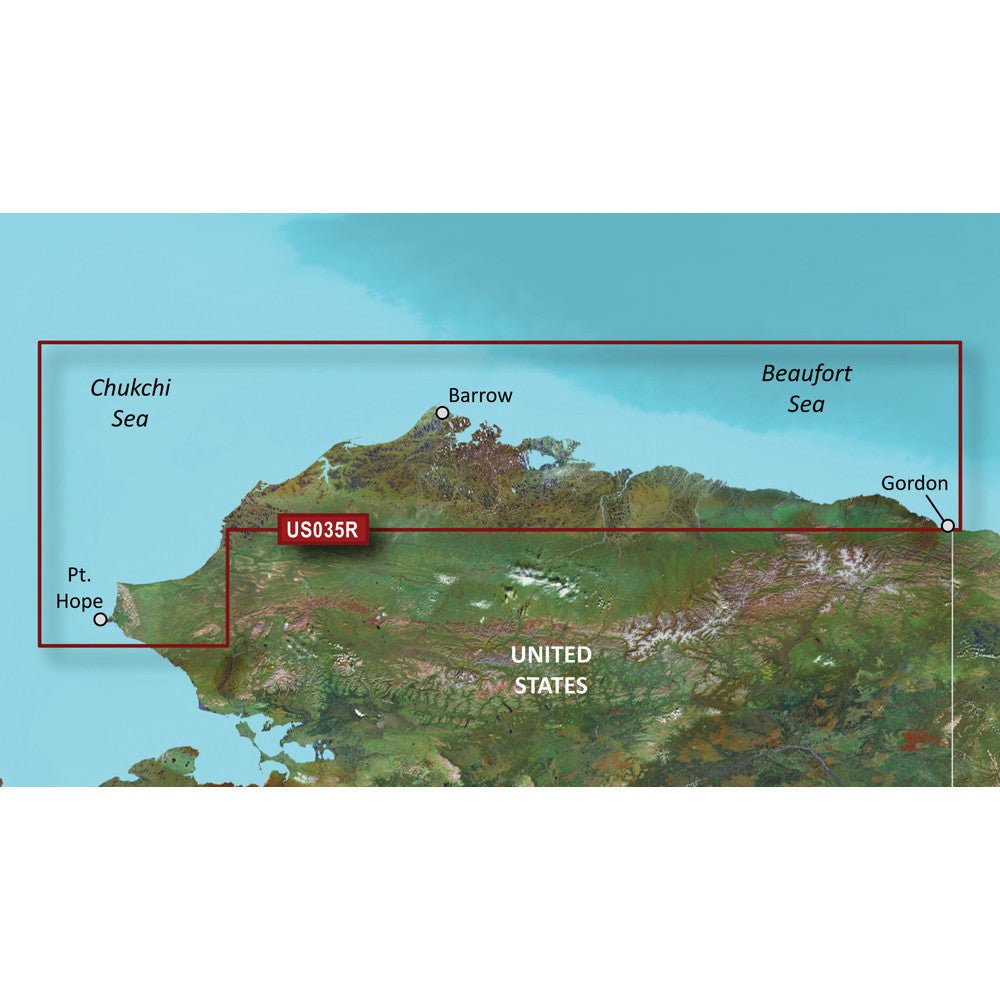 Garmin BlueChart g3 Vision HD - VUS035R - North Slope Alaska | SendIt Sailing