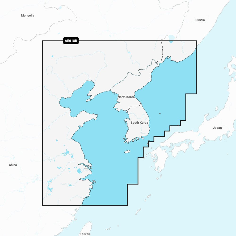 Garmin Navionics Vision+ NVAE018R - Yellow Sea- Marine Chart | SendIt Sailing