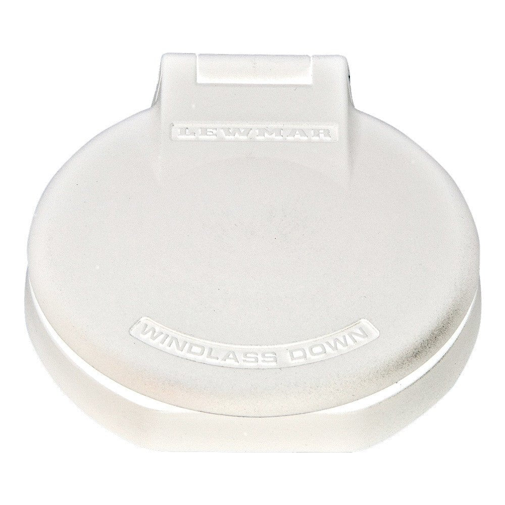 Lewmar Deck Foot Switch - Windlass Down - White Plastic | SendIt Sailing