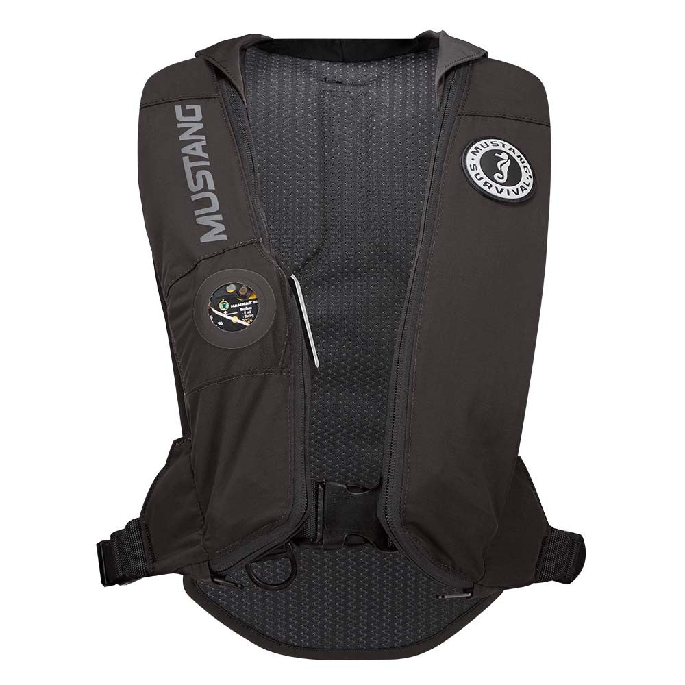 Mustang Elite 28 Hydrostatic Inflatable PFD - Black - Automatic/Manual | SendIt Sailing