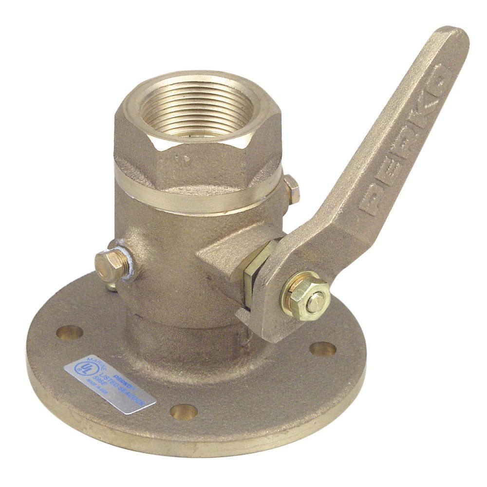 Perko 1-1/2in Seacock Ball Valve Bronze MADE IN THE USA | SendIt Sailing