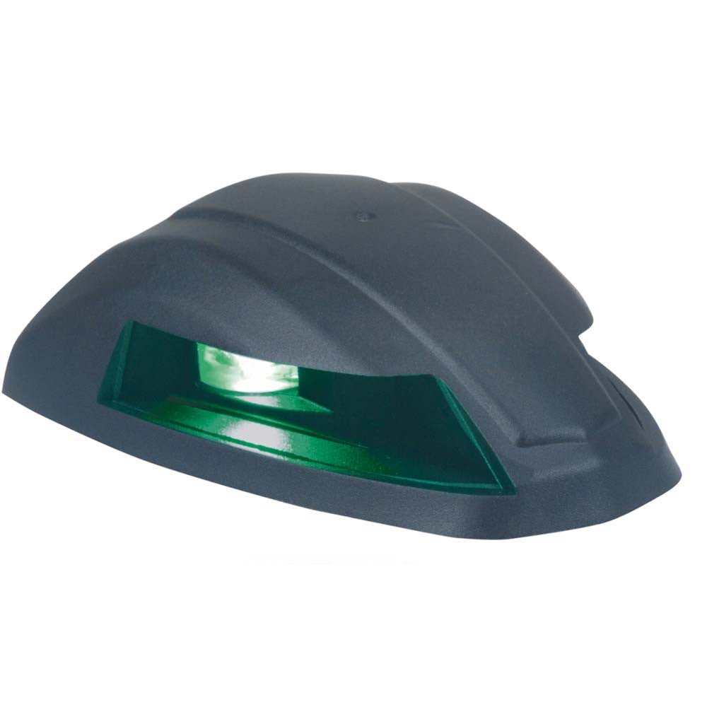 Perko 12V LED Bi-Color Navigation Light - Black Rounded | SendIt Sailing
