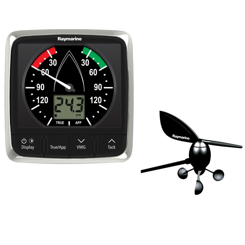 Raymarine i60 Wind Display System with Masthead Wind Vane Transducer | SendIt Sailing