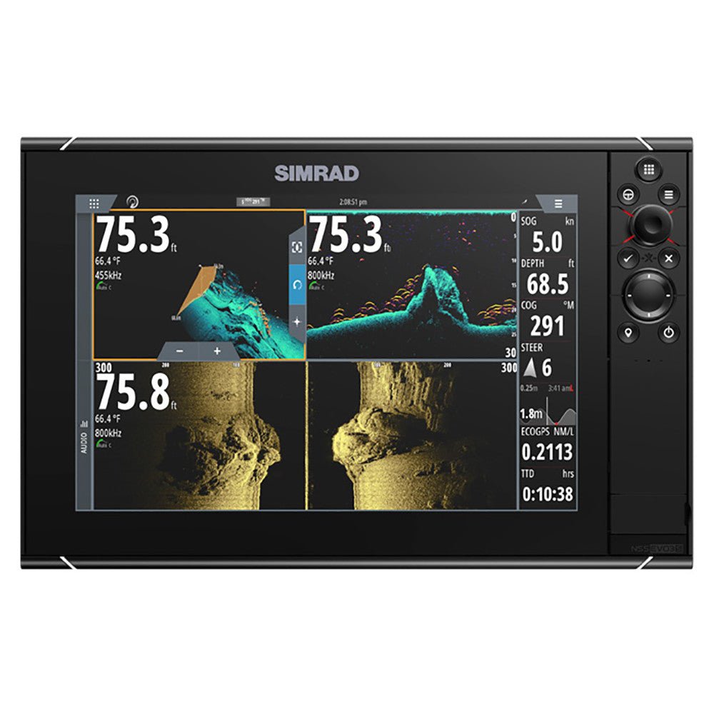 Simrad NSS12 evo3S Combo Multi-Function Chartplotter/Fishfinder | SendIt Sailing