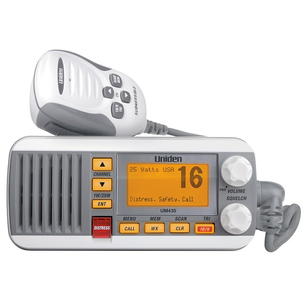Uniden UM435 Fixed Mount VHF Radio | SendIt Sailing