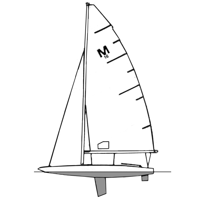 M Scow (M16) Sailboat Parts | SendIt Sailing