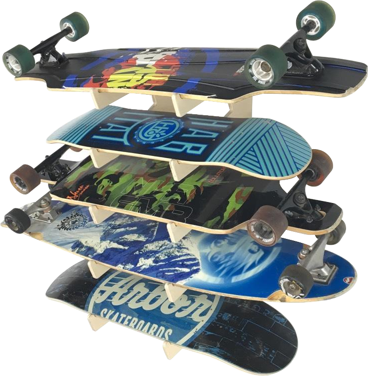 Skateboard Storage | SendIt Sailing