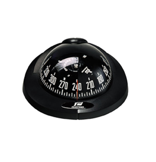 Plastimo Compass Offshore 75 Flush Black with Black Card | SendIt Sailing