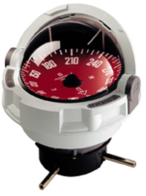 Plastimo Compass Olympic 135 White with Red Card | SendIt Sailing