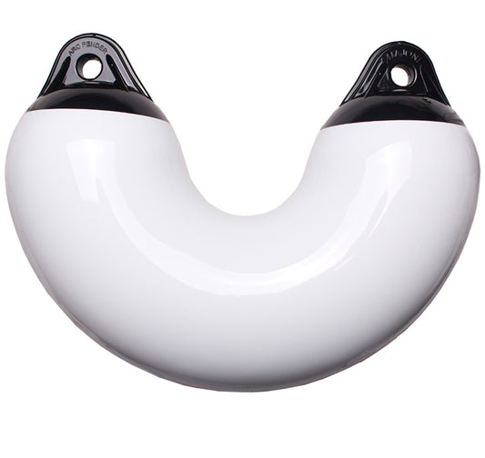 Plastimo Fender Step White - Black Ends | SendIt Sailing