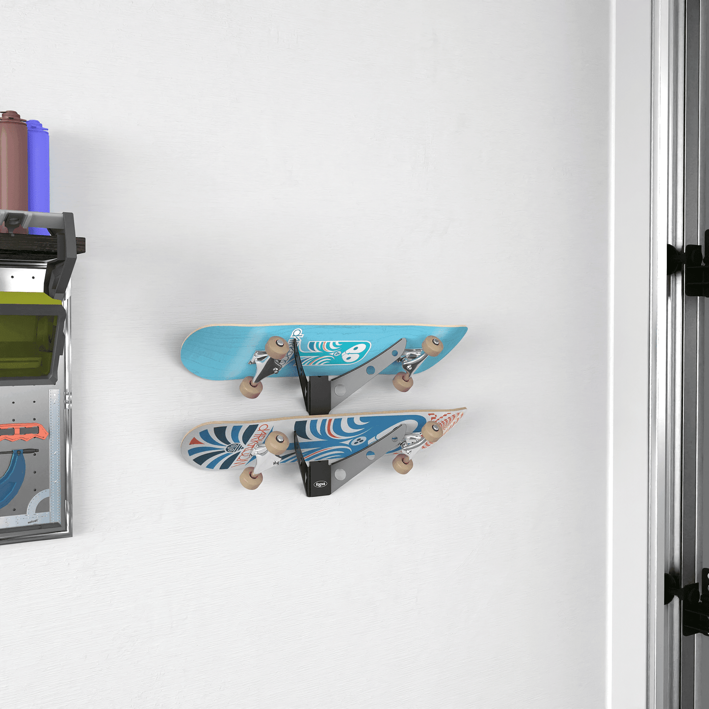 Skateboard Rack for 1, 2 or 3 Skate Decks