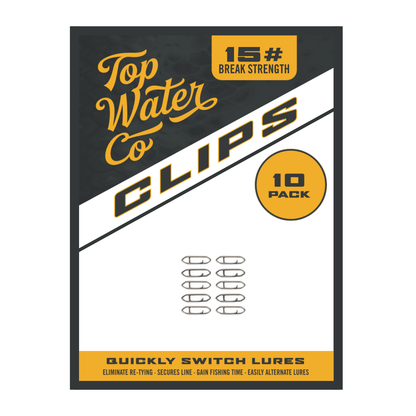 Topwater Co Speed Clips (15-45-70-120lbs)