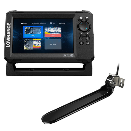 Lowrance Eagle 7 with TripleShot Transducer & Discover OnBoard Chart
