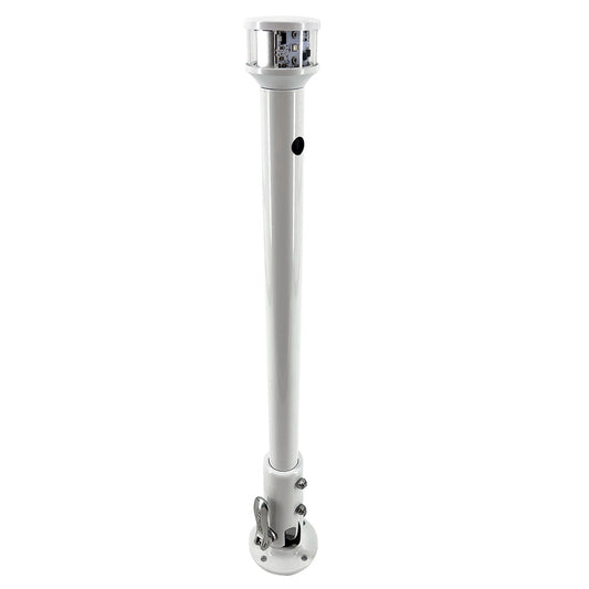 Seaview 12in Folding Light Post with All-Round LED Light | SendIt Sailing