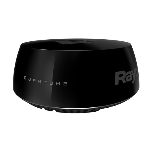 Raymarine Black Q24D Quantum 2 Doppler Radar with 15M Power & Data Cables