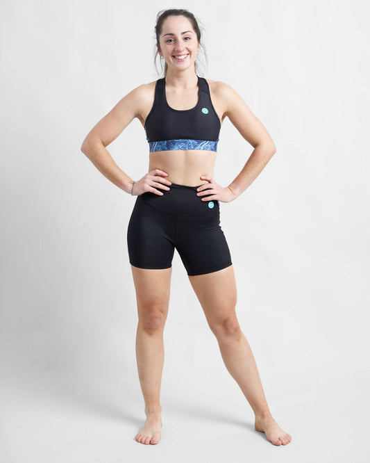 Rooster Womens High Waist Sports Shorts  | SendIt Sailing