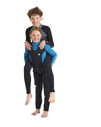 Rooster JUNIOR Girls SuperTherm 4mm LongJohn- SEAGRASS