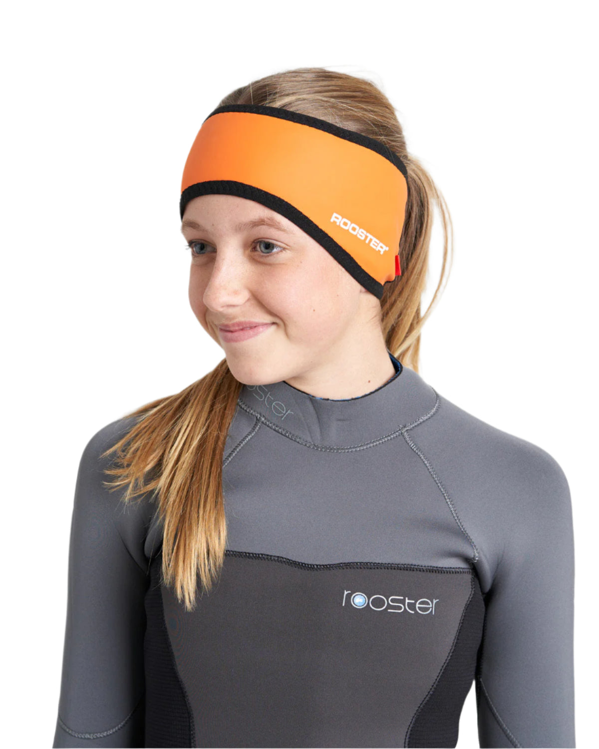 Rooster Aquafleece Headband - ORANGE