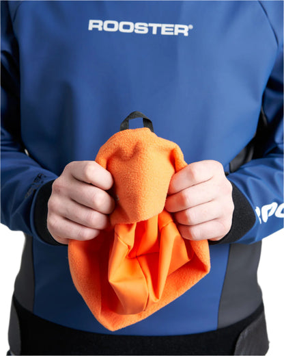 Rooster Aquafleece Beanie - ORANGE