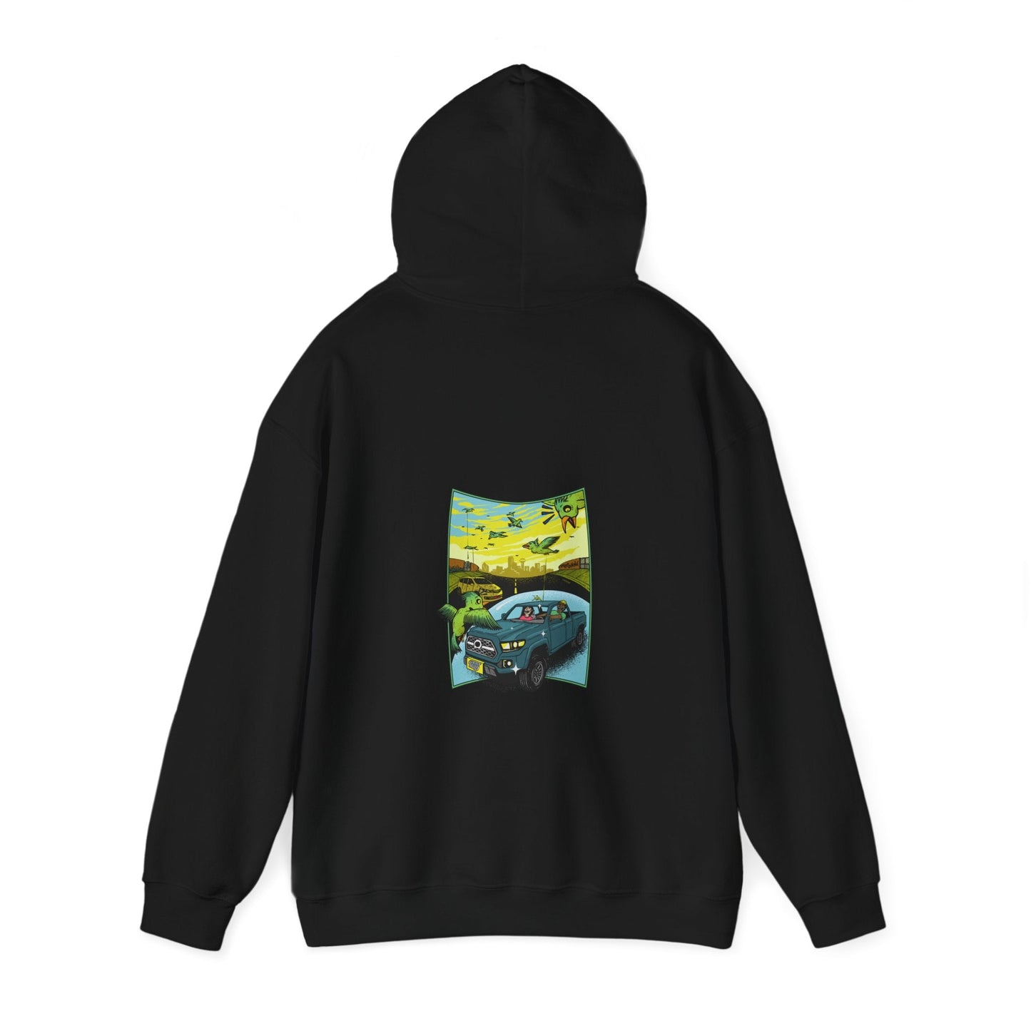 Vehicle Damage Attempt Heavy Blend™ Hooded Sweatshirt