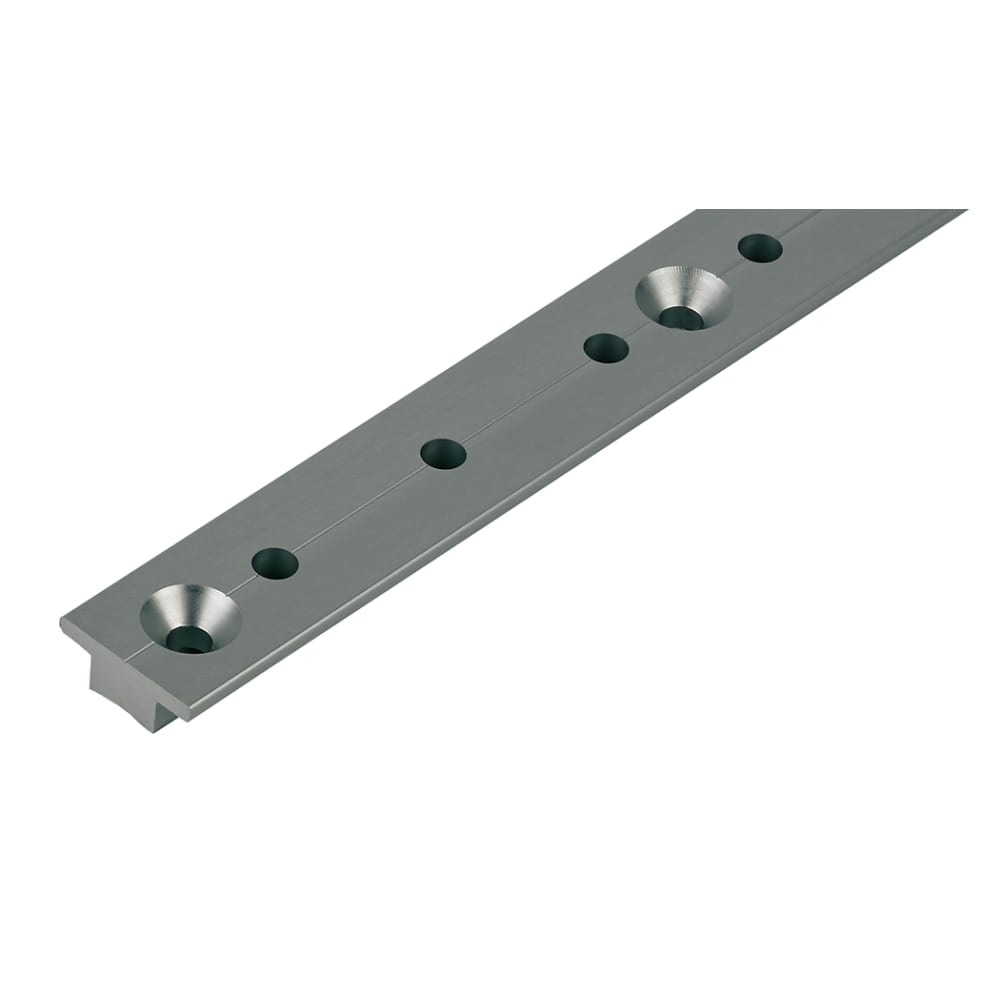 Schaefer T-Track, 1in x 1/8in (25 x 3mm), 10ft(3m), Silver | SendIt Sailing